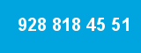 928 818 45 51